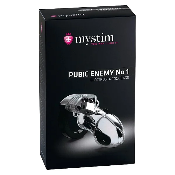 Pubic Enemy No. 1 Cock Cage - Transparant van het merk Mystim - Electrosex Toys - online kopen bij Masculum.nl. De discrete online seks-toys en erotisch heren ondergoed winkel voor gay & hetero mannen.