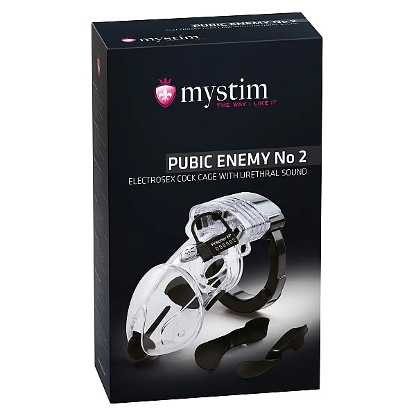 Pubic Enemy No. 2 Cock Cage - Transparant van het merk Mystim - Peniskooien - online kopen bij Masculum.nl. De discrete online seks-toys en erotisch heren ondergoed winkel voor gay & hetero mannen.