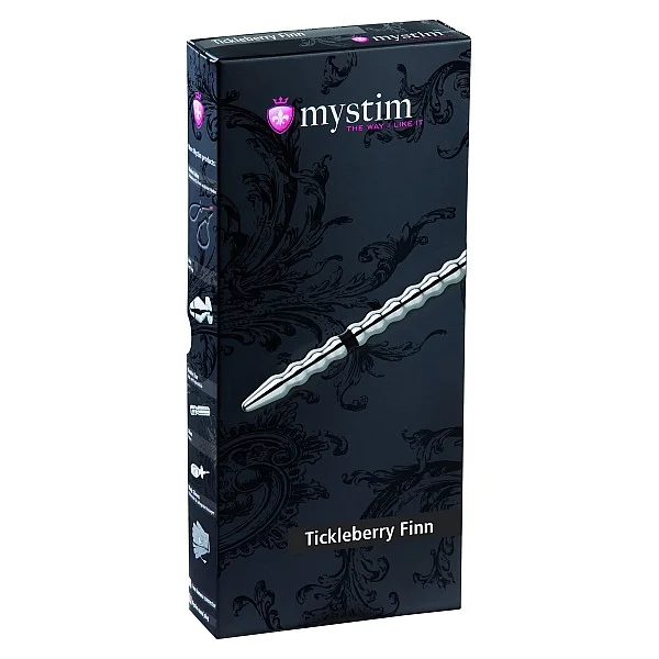 Tickleberry Finn Ribbed Sound - Metaal van het merk Mystim - Penis Plugs - online kopen bij Masculum.nl. De discrete online seks-toys en erotisch heren ondergoed winkel voor gay & hetero mannen.