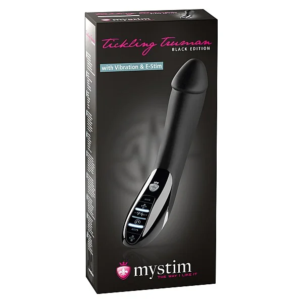 Tickling Truman Estim Vibe - Zwart van het merk Mystim - Electrosex Toys - online bestellen bij Masculum.nl. De discrete online seks-toys en erotisch heren ondergoed winkel voor gay & hetero mannen.