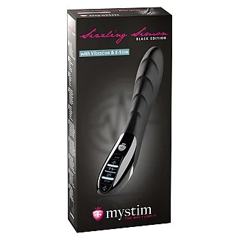 Sizzling Simon Estim Vibrator - Zwart