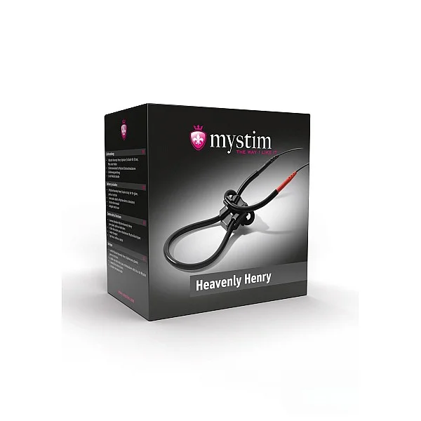 Heavenly Henry - Zwart van het merk Mystim - Electrosex Toys - online kopen bij Masculum.nl. De discrete online seks-toys en erotisch heren ondergoed winkel voor gay & hetero mannen.