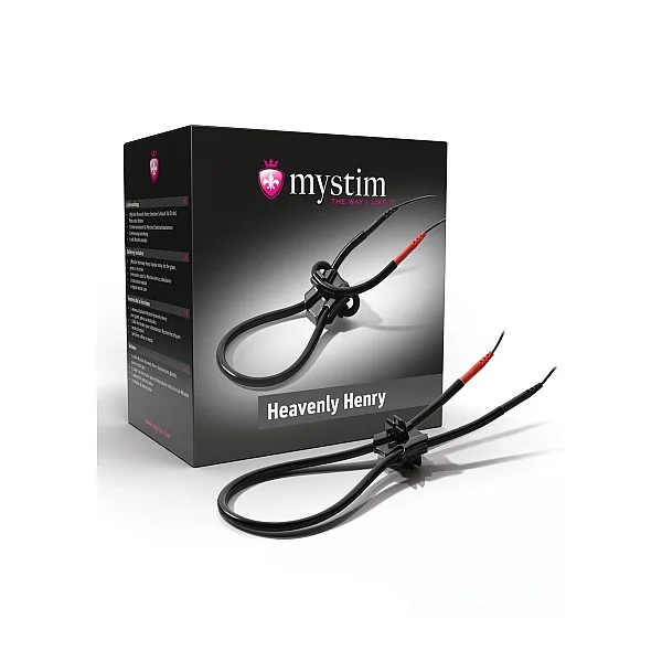 Heavenly Henry - Zwart van het merk Mystim - Electrosex Toys - online kopen bij Masculum.nl. De discrete online seks-toys en erotisch heren ondergoed winkel voor gay & hetero mannen.