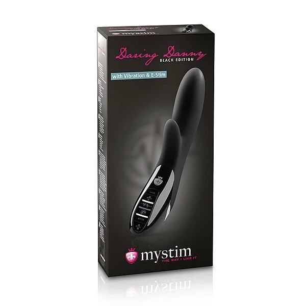 Daring Danny eStim Vibrator - Zwart van het merk Mystim - Electrosex Toys - online bestellen bij Masculum.nl. De discrete online seks-toys en erotisch heren ondergoed winkel voor gay & hetero mannen.