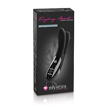 Tingling Apart eStim Vibrator - Zwart