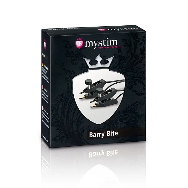Mystim Barry Bite - Zwart van het merk Mystim - Electrosex Toys - online kopen bij Masculum.nl. De discrete online seks-toys en erotisch heren ondergoed winkel voor gay & hetero mannen.