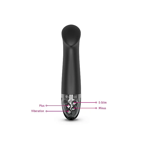 Right on Ron Estim Vibrator - Zwart van het merk Mystim - Electrosex Toys - online bestellen bij Masculum.nl. De discrete online seks-toys en erotisch heren ondergoed winkel voor gay & hetero mannen.