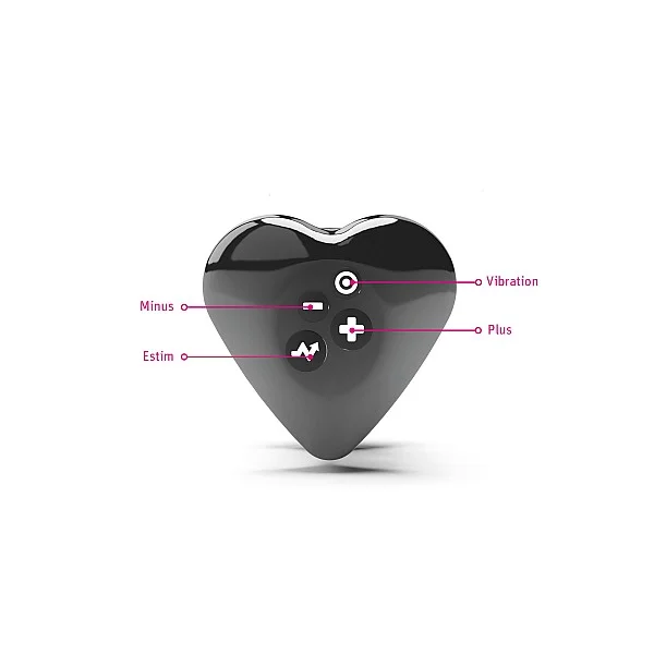 Hearts Desire Estim Stimulator - Zwart van het merk Mystim - Electrosex Toys - online bestellen bij Masculum.nl. De discrete online seks-toys en erotisch heren ondergoed winkel voor gay & hetero mannen.