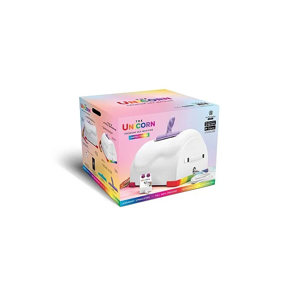 Cowgirl Unicorn Sex Machine - Wit van het merk Cowgirl - Sexmachines - online bestellen bij Masculum.nl. De discrete online seks-toys en erotisch heren ondergoed winkel voor gay & hetero mannen.