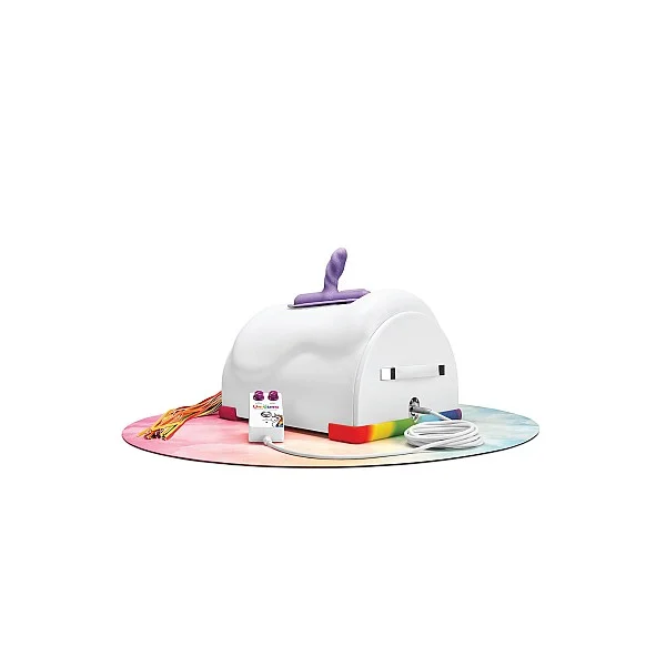 Cowgirl Unicorn Sex Machine - Wit van het merk Cowgirl - Sexmachines - online bestellen bij Masculum.nl. De discrete online seks-toys en erotisch heren ondergoed winkel voor gay & hetero mannen.