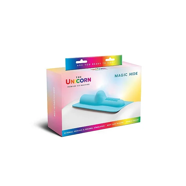 Cowgirl Unicorn Magic Hide - Aqua van het merk Cowgirl - Sexmachines - online kopen bij Masculum.nl. De discrete online seks-toys en erotisch heren ondergoed winkel voor gay & hetero mannen.