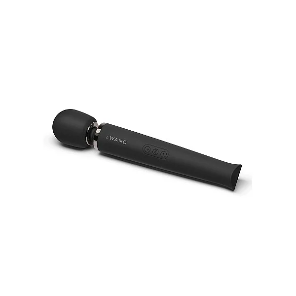 Le Wand Rechargeable Massager - Zwart van het merk Le Wand - Wand Massagers - online kopen bij Masculum.nl. De discrete online seks-toys en erotisch heren ondergoed winkel voor gay & hetero mannen.
