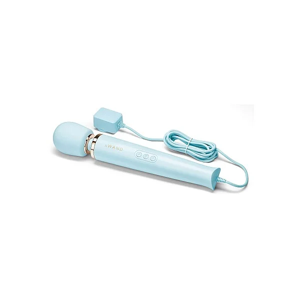 Le Wand Plugin Massager - Blauw van het merk Le Wand - Wand Massagers - online kopen bij Masculum.nl. De discrete online seks-toys en erotisch heren ondergoed winkel voor gay & hetero mannen.