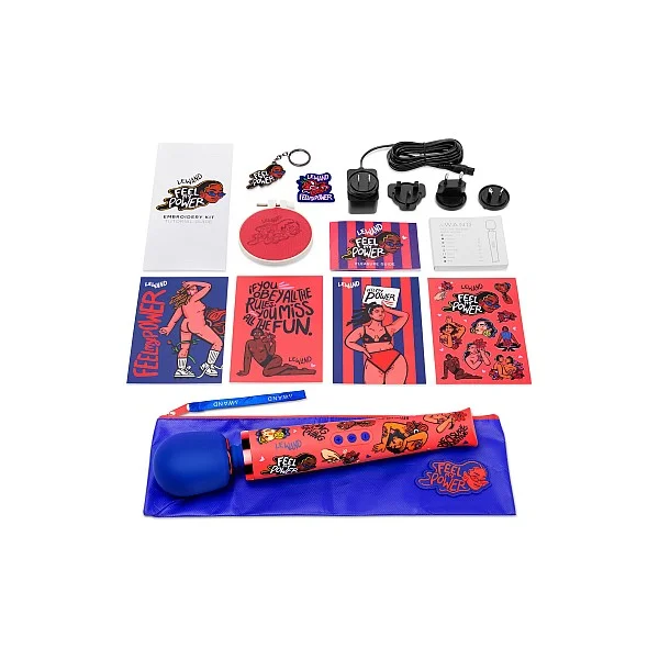 Feel My Power Limited Edition - Meerkleurig van het merk Le Wand - Wand Massagers - online kopen bij Masculum.nl. De discrete online seks-toys en erotisch heren ondergoed winkel voor gay & hetero mannen.