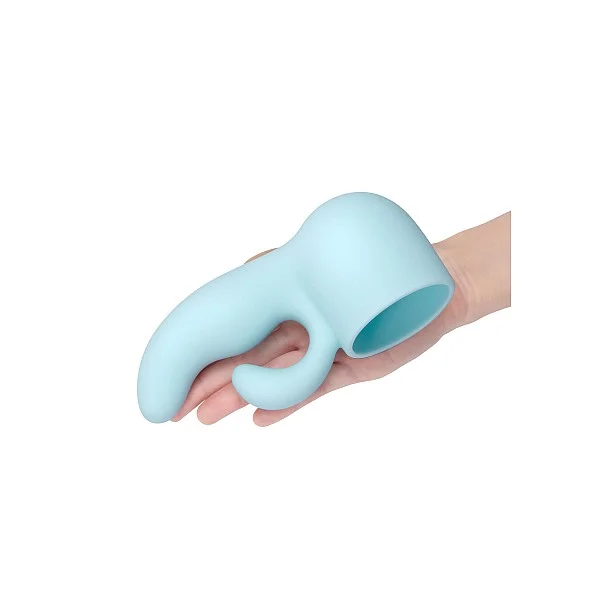 Le Wand Dual Head - Blauw van het merk Le Wand - Vibrator Opzetstukken - online bestellen bij Masculum.nl. De discrete online seks-toys en erotisch heren ondergoed winkel voor gay & hetero mannen.