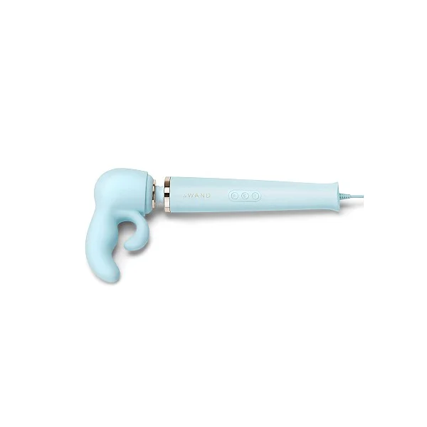 Le Wand Dual Head - Blauw van het merk Le Wand - Vibrator Opzetstukken - online bestellen bij Masculum.nl. De discrete online seks-toys en erotisch heren ondergoed winkel voor gay & hetero mannen.