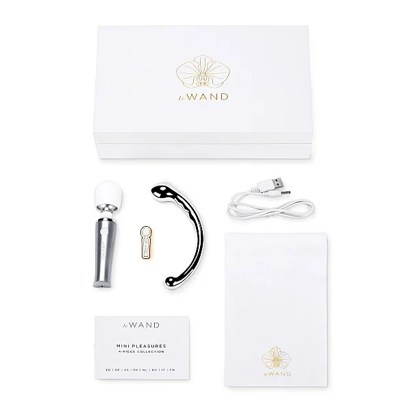 Le Wand Mini Pleasures Set - Wit van het merk Le Wand - Wand Massagers - online kopen bij Masculum.nl. De discrete online seks-toys en erotisch heren ondergoed winkel voor gay & hetero mannen.