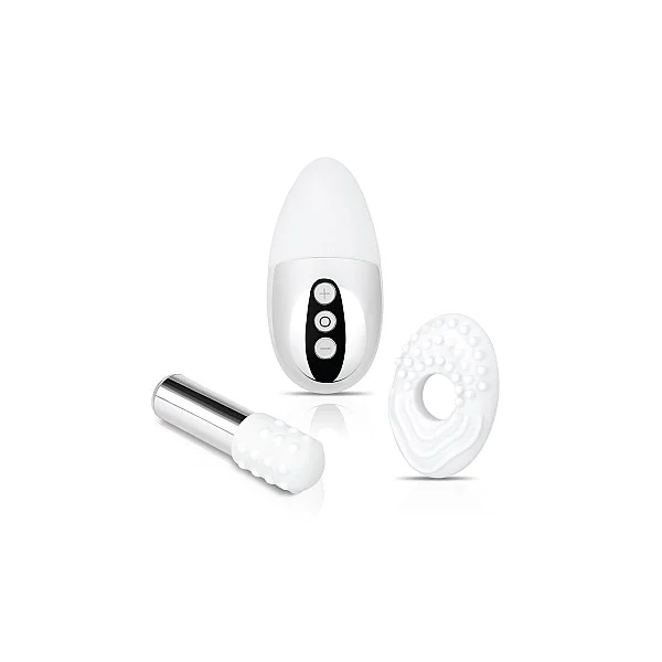 Le Wand Little Pleasures Set - Wit van het merk Le Wand - Wand Massagers - online bestellen bij Masculum.nl. De discrete online seks-toys en erotisch heren ondergoed winkel voor gay & hetero mannen.