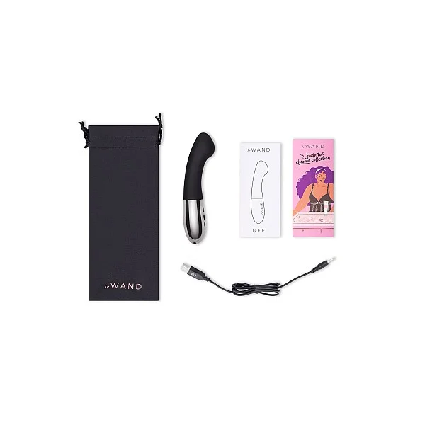 Le Wand Gee - Zwart van het merk Chrome - Prostaat Vibrators - online bestellen bij Masculum.nl. De discrete online seks-toys en erotisch heren ondergoed winkel voor gay & hetero mannen.
