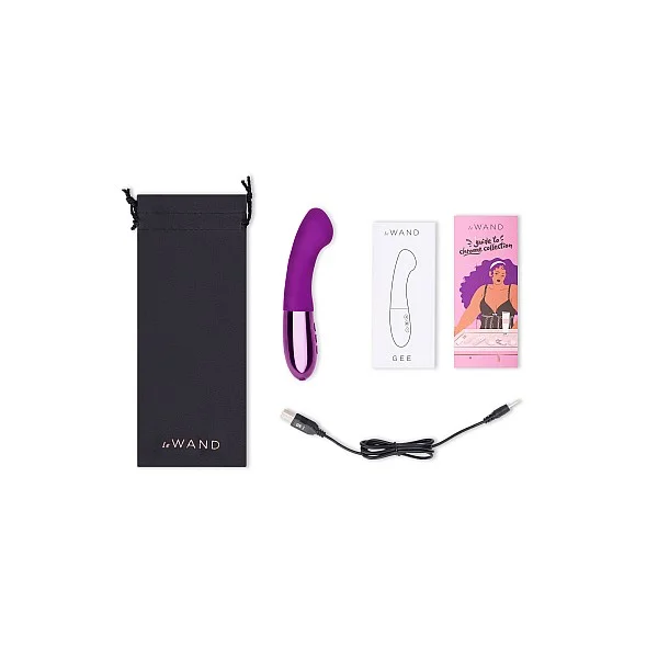 Le Wand Gee - Paars van het merk Chrome - Prostaat Vibrators - online bestellen bij Masculum.nl. De discrete online seks-toys en erotisch heren ondergoed winkel voor gay & hetero mannen.
