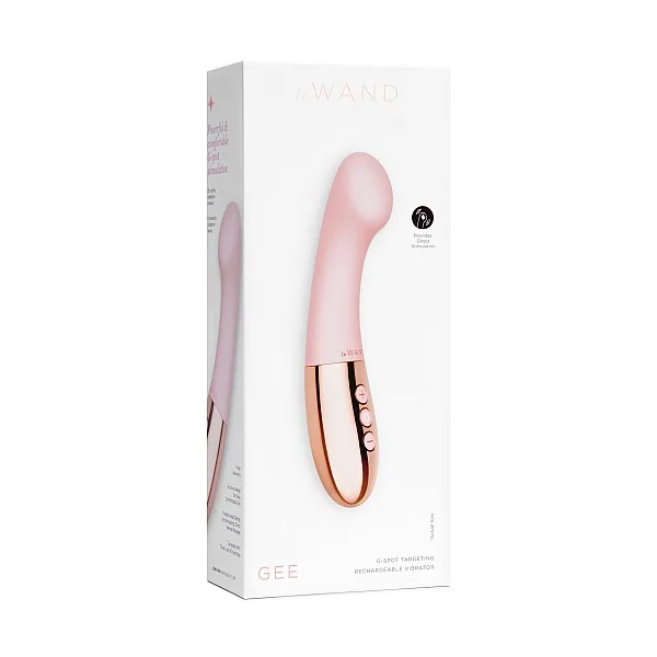 Le Wand Gee - Rose Gold van het merk Chrome - Prostaat Vibrators - online bestellen bij Masculum.nl. De discrete online seks-toys en erotisch heren ondergoed winkel voor gay & hetero mannen.