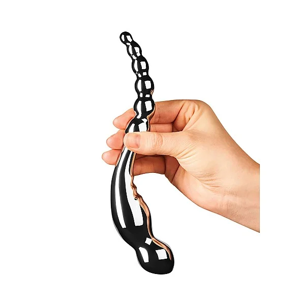 Le Wand Swerve - Zilver van het merk Steel - Prostaat Vibrators - online kopen bij Masculum.nl. De discrete online seks-toys en erotisch heren ondergoed winkel voor gay & hetero mannen.