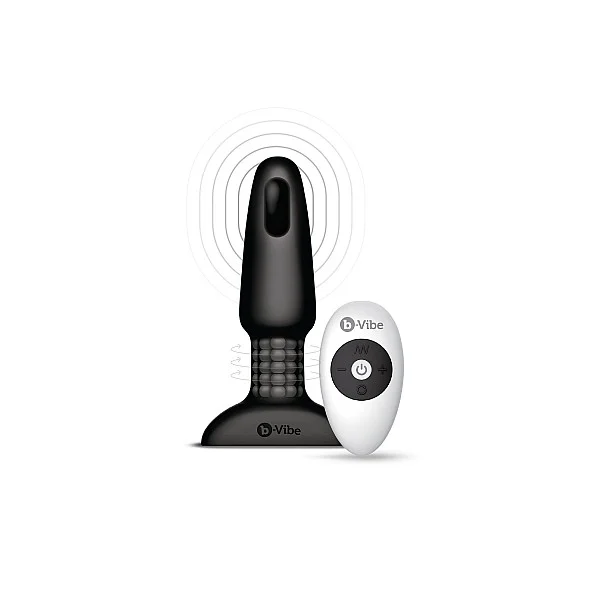 B-Vibe Rimming Plug 2 - Zwart van het merk b-Vibe - Buttplugs - online kopen bij Masculum.nl. De discrete online seks-toys en erotisch heren ondergoed winkel voor gay & hetero mannen.