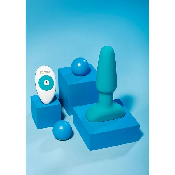 B-Vibe Rimming Plug 2 - Groen van het merk b-Vibe - Buttplugs - online kopen bij Masculum.nl. De discrete online seks-toys en erotisch heren ondergoed winkel voor gay & hetero mannen.