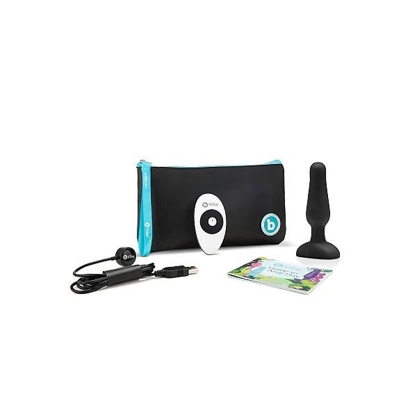 B-Vibe Novice Plug - Zwart van het merk b-Vibe - Buttplugs - online bestellen bij Masculum.nl. De discrete online seks-toys en erotisch heren ondergoed winkel voor gay & hetero mannen.