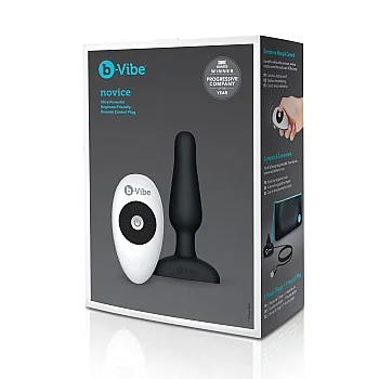 B-Vibe Novice Plug - Zwart