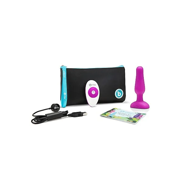 B-Vibe Novice Plug - Fuchsia van het merk b-Vibe - Buttplugs - online bestellen bij Masculum.nl. De discrete online seks-toys en erotisch heren ondergoed winkel voor gay & hetero mannen.