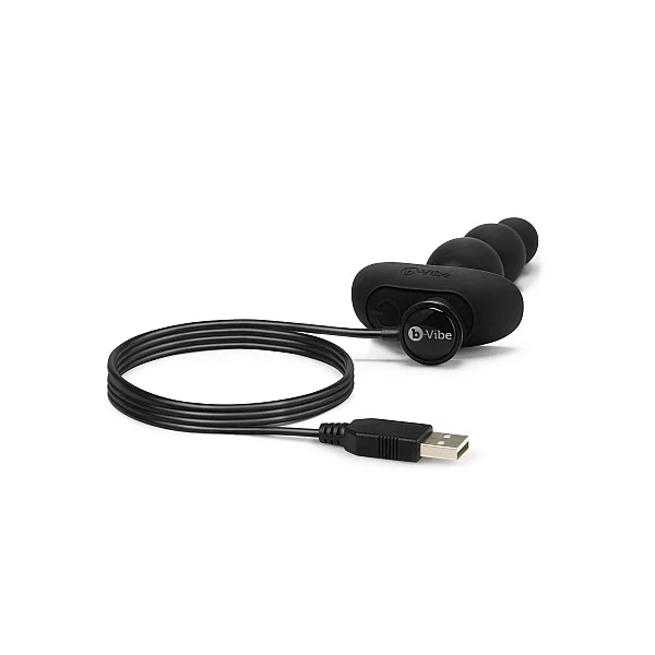 B-Vibe Triplet Anal Beads - Zwart van het merk b-Vibe - Anale Kralen - online bestellen bij Masculum.nl. De discrete online seks-toys en erotisch heren ondergoed winkel voor gay & hetero mannen.