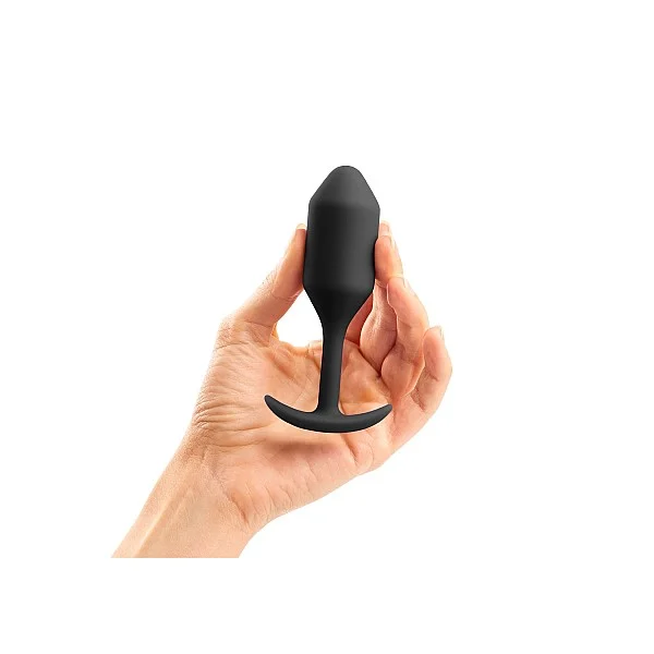 B-Vibe Snug Plug 2 - Zwart van het merk b-Vibe - Buttplugs - online bestellen bij Masculum.nl. De discrete online seks-toys en erotisch heren ondergoed winkel voor gay & hetero mannen.