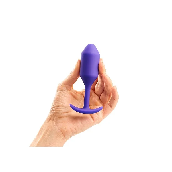 B-Vibe Snug Plug 2 - Paars van het merk b-Vibe - Buttplugs - online kopen bij Masculum.nl. De discrete online seks-toys en erotisch heren ondergoed winkel voor gay & hetero mannen.