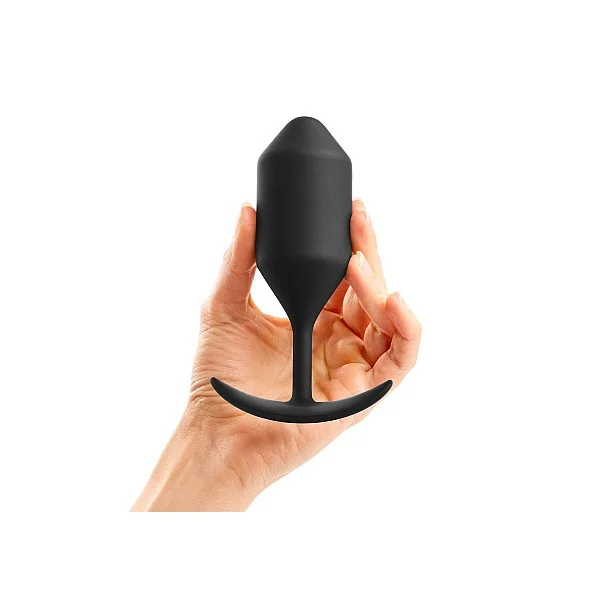 B-Vibe Snug Plug 4 - Zwart van het merk b-Vibe - Buttplugs - online bestellen bij Masculum.nl. De discrete online seks-toys en erotisch heren ondergoed winkel voor gay & hetero mannen.