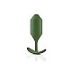 B-Vibe Snug Plug 4 - Groen van het merk b-Vibe - Buttplugs - online bestellen bij Masculum.nl. De discrete online seks-toys en erotisch heren ondergoed winkel voor gay & hetero mannen.