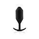 B-Vibe Snug Plug 5 - Zwart van het merk b-Vibe - Buttplugs - online kopen bij Masculum.nl. De discrete online seks-toys en erotisch heren ondergoed winkel voor gay & hetero mannen.