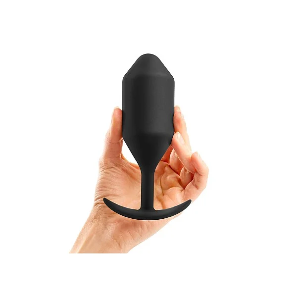 B-Vibe Snug Plug 5 - Zwart van het merk b-Vibe - Buttplugs - online kopen bij Masculum.nl. De discrete online seks-toys en erotisch heren ondergoed winkel voor gay & hetero mannen.
