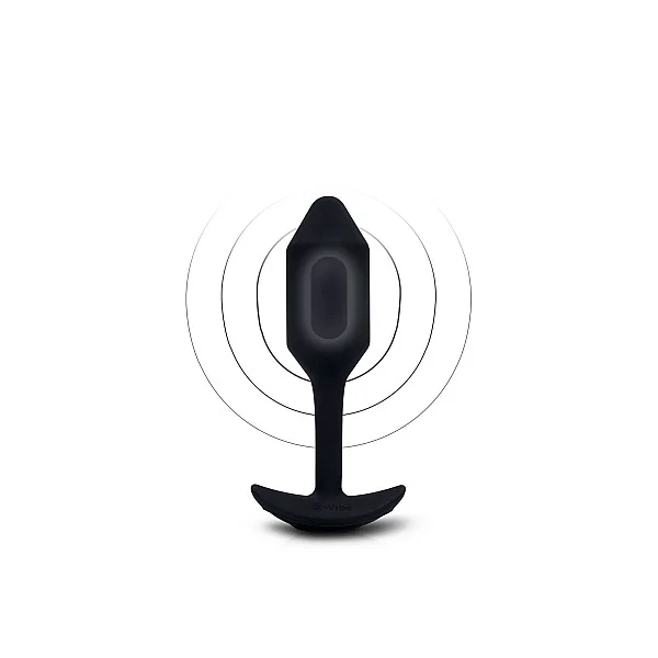 B-Vibe Vibrating Snug Plug 2 - Zwart van het merk b-Vibe - Buttplugs - online bestellen bij Masculum.nl. De discrete online seks-toys en erotisch heren ondergoed winkel voor gay & hetero mannen.