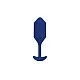 B-Vibe Vibrating Snug Plug 4 - Blauw van het merk b-Vibe - Buttplugs - online bestellen bij Masculum.nl. De discrete online seks-toys en erotisch heren ondergoed winkel voor gay & hetero mannen.