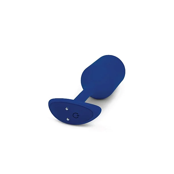 B-Vibe Vibrating Snug Plug 4 - Blauw van het merk b-Vibe - Buttplugs - online bestellen bij Masculum.nl. De discrete online seks-toys en erotisch heren ondergoed winkel voor gay & hetero mannen.
