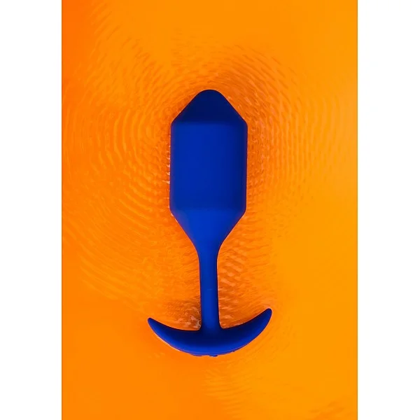 B-Vibe Vibrating Snug Plug 4 - Blauw van het merk b-Vibe - Buttplugs - online bestellen bij Masculum.nl. De discrete online seks-toys en erotisch heren ondergoed winkel voor gay & hetero mannen.