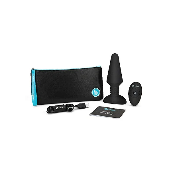 B-Vibe Rimming Plug XL - Zwart van het merk b-Vibe - Buttplugs - online kopen bij Masculum.nl. De discrete online seks-toys en erotisch heren ondergoed winkel voor gay & hetero mannen.
