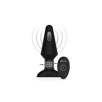 B-Vibe Rimming Plug XL - Zwart