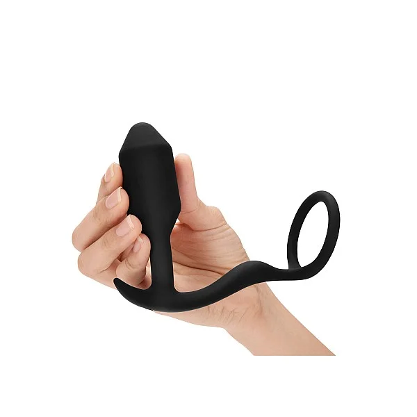 B-Vibe Snug & Tug - Zwart van het merk b-Vibe - Buttplugs - online bestellen bij Masculum.nl. De discrete online seks-toys en erotisch heren ondergoed winkel voor gay & hetero mannen.