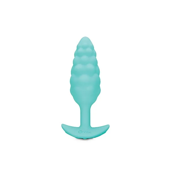 B-Vibe Bump Texture Plug - Aqua van het merk b-Vibe - Buttplugs - online bestellen bij Masculum.nl. De discrete online seks-toys en erotisch heren ondergoed winkel voor gay & hetero mannen.
