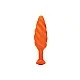 B-Vibe Swirl Texture Plug - Oranje van het merk b-Vibe - Buttplugs - online kopen bij Masculum.nl. De discrete online seks-toys en erotisch heren ondergoed winkel voor gay & hetero mannen.