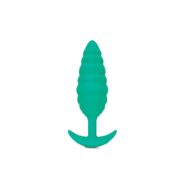 B-Vibe Twist Texture Plug - Groen van het merk b-Vibe - Buttplugs - online bestellen bij Masculum.nl. De discrete online seks-toys en erotisch heren ondergoed winkel voor gay & hetero mannen.