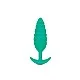 B-Vibe Twist Texture Plug - Groen van het merk b-Vibe - Buttplugs - online bestellen bij Masculum.nl. De discrete online seks-toys en erotisch heren ondergoed winkel voor gay & hetero mannen.