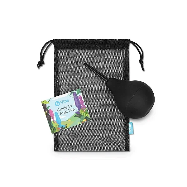 B-Vibe Classic Enema - Zwart van het merk b-Vibe - Anaal Douches - online kopen bij Masculum.nl. De discrete online seks-toys en erotisch heren ondergoed winkel voor gay & hetero mannen.